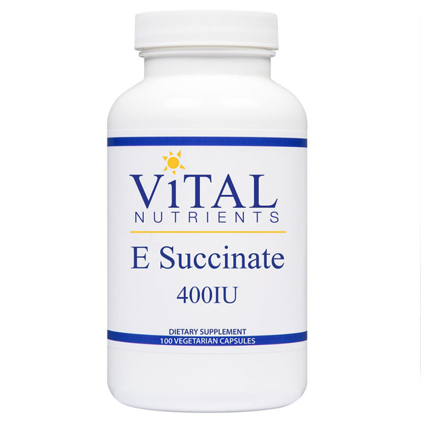 Vital Nutrients E Succinate 400 IU - 100 Capsules