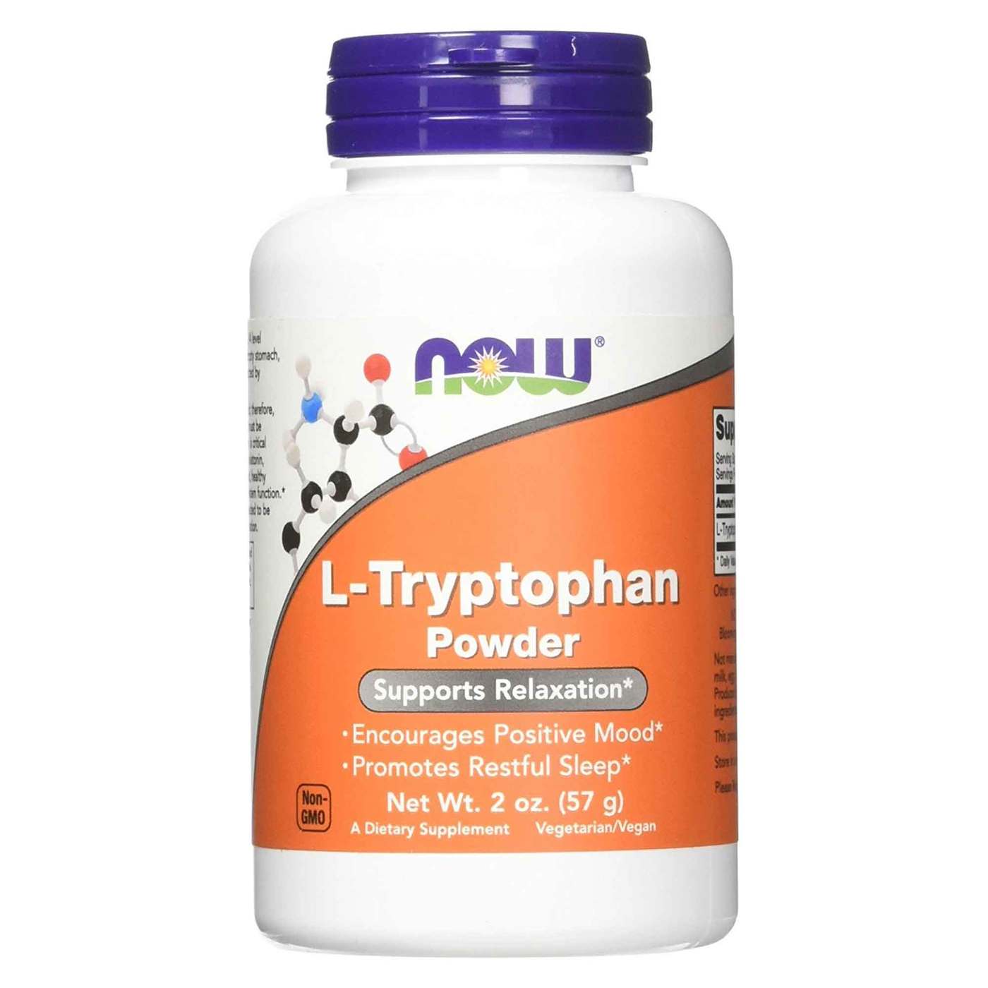L-Triptofano em Pó Now Foods 57 g