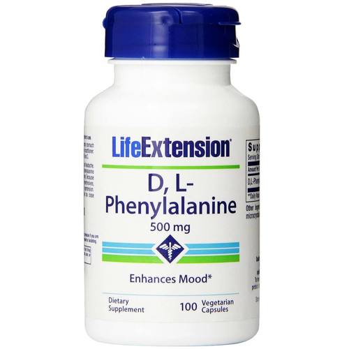 Life Extension DL-Fenilalanina 100 Cápsulas
