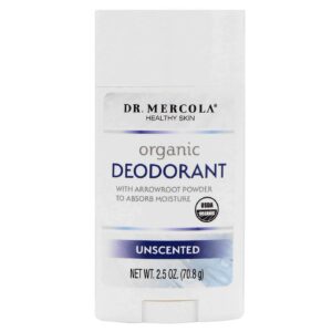 Dr. Mercola Organic Deodorant Unscented 70.8 g