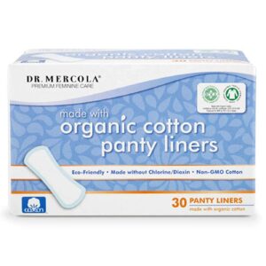 Dr. Mercola Panty Liners with Organic Cotton 1 BOX (30 units)