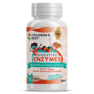 Children's Best Digestive Enzymes Sugar Free 90 Chewable Tablets