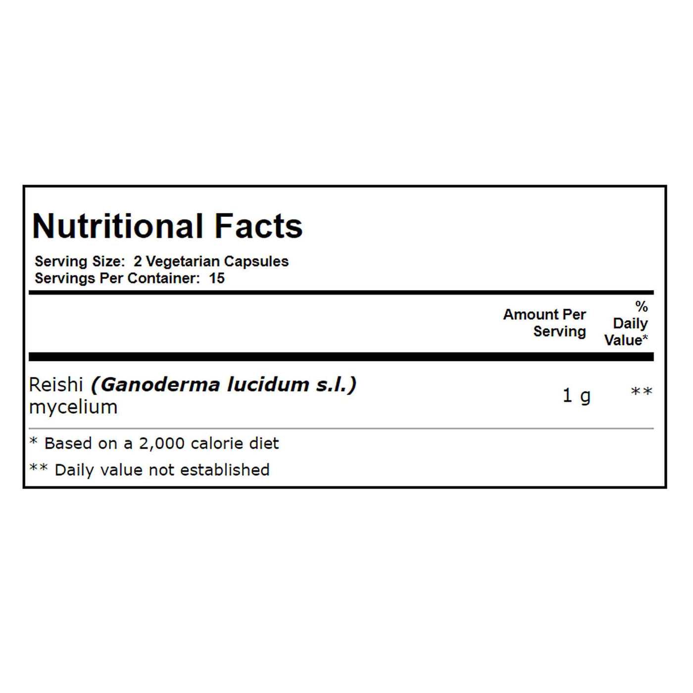 Host Defense Mushrooms Reishi 30 Vegetarian Capsules - Imagem 2