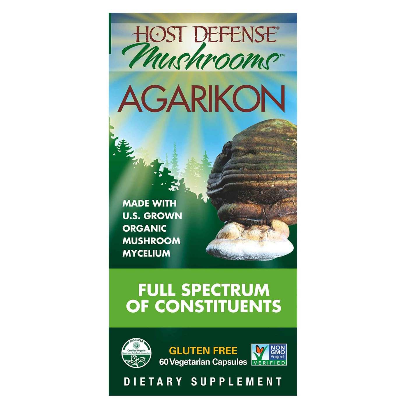 Host Defense Agarikon Capsules 60 Capsules