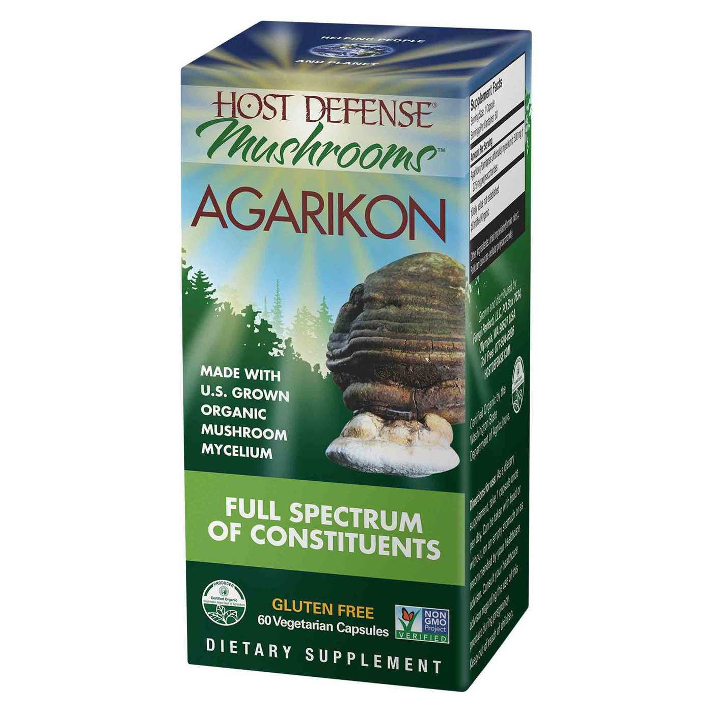 Host Defense Agarikon Capsules 60 Capsules - Imagem 2
