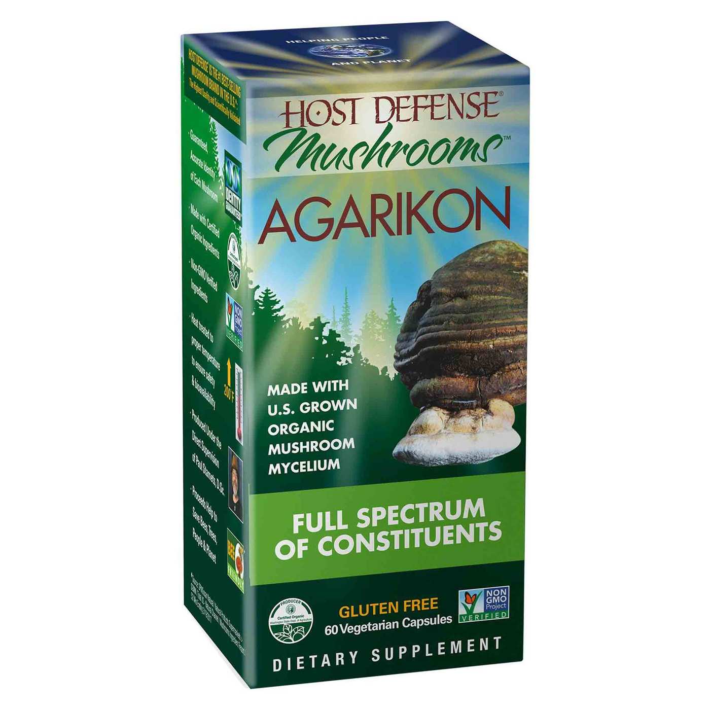 Host Defense Agarikon Capsules 60 Capsules - Imagem 3