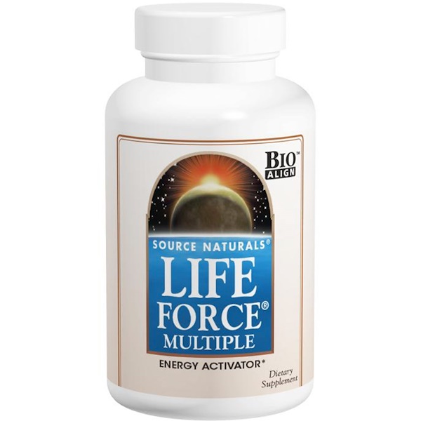 Source Naturals, Life Force Múltiplo, 180 Comprimidos