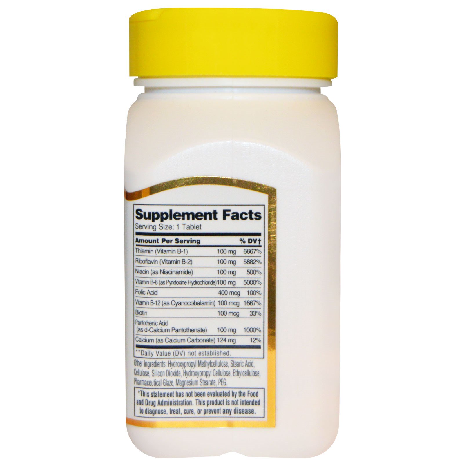 21st Century, Complexo B-100, Liberação Prolongada, 60 Comprimidos - Imagem 2