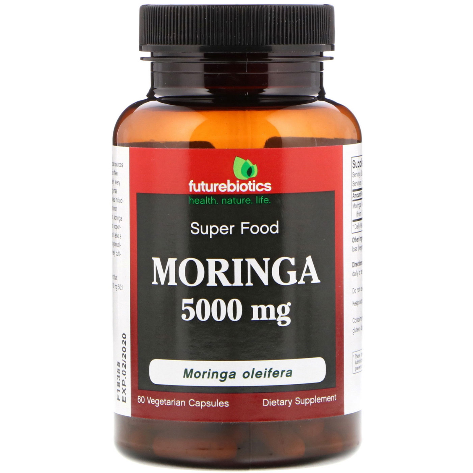 FutureBiotics, Moringa, 5000 mg, 60 Vegetarian Capsules