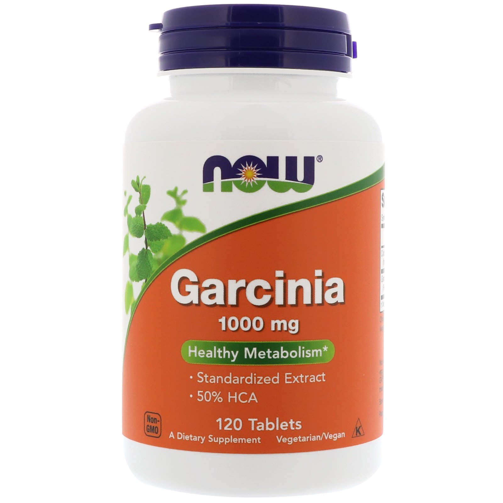 Now Foods, Garcinia, 1.000 mg, 120 comprimidos