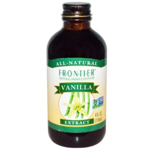 Frontier Natural Products, Extrato de Baunilha Totalmente Natural, 4 fl oz (118 ml)