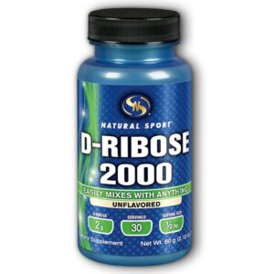 Natural Sport D-ribose sem sabor 60 g