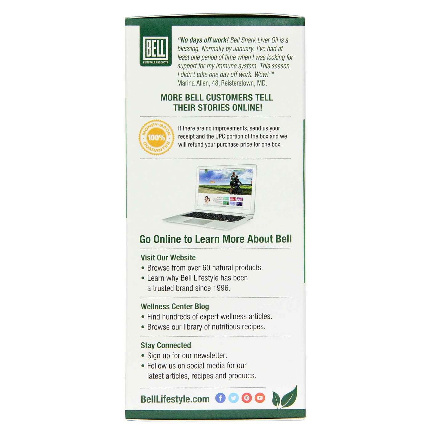 Bell Óleo de fígado de tubarão 90 GelCápsulas - Imagem 2