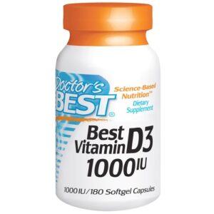 Doctor's Best Vitamina D 1000UI 180 SFG