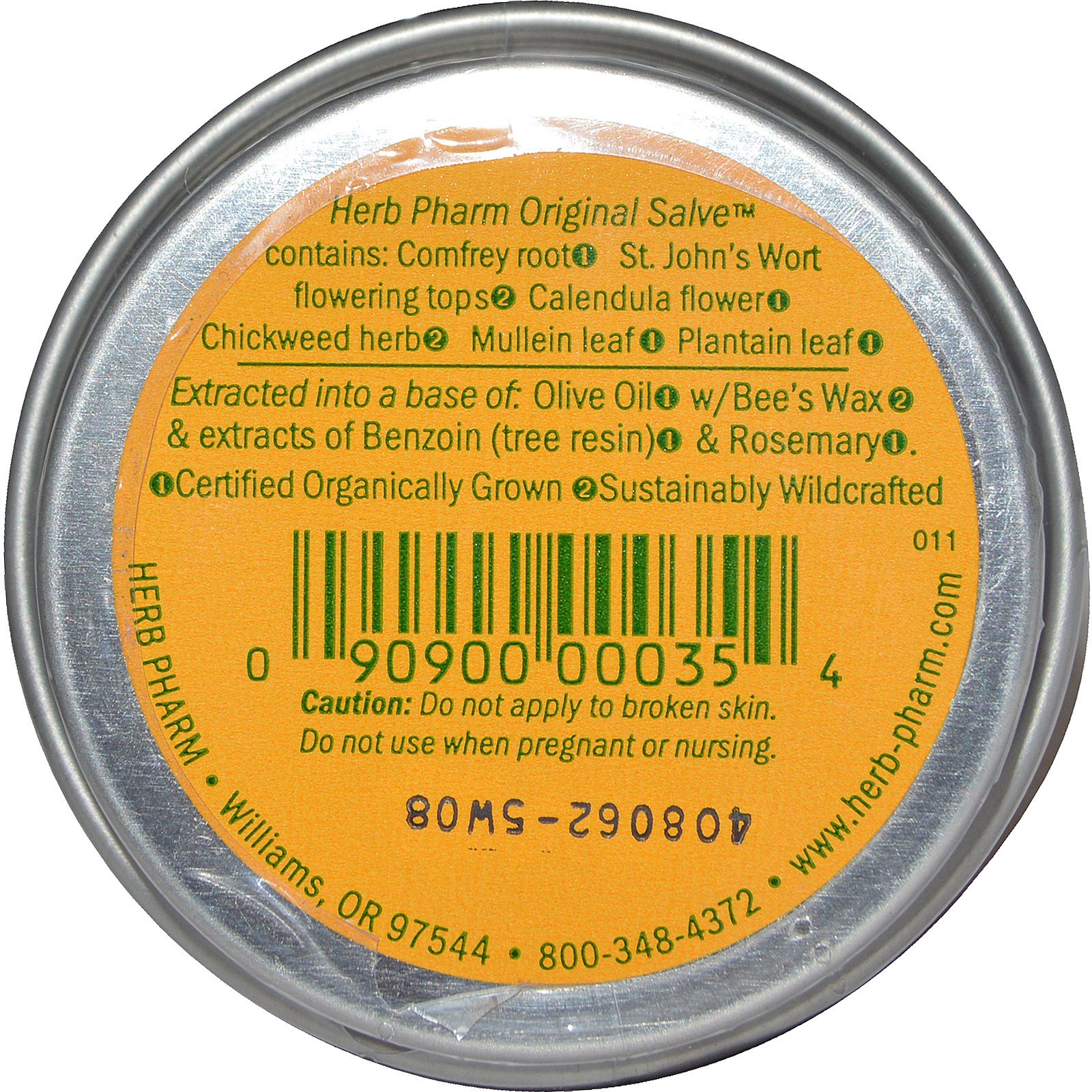 Herb Pharm, Salvia original Salve, 24 g - Imagem 2