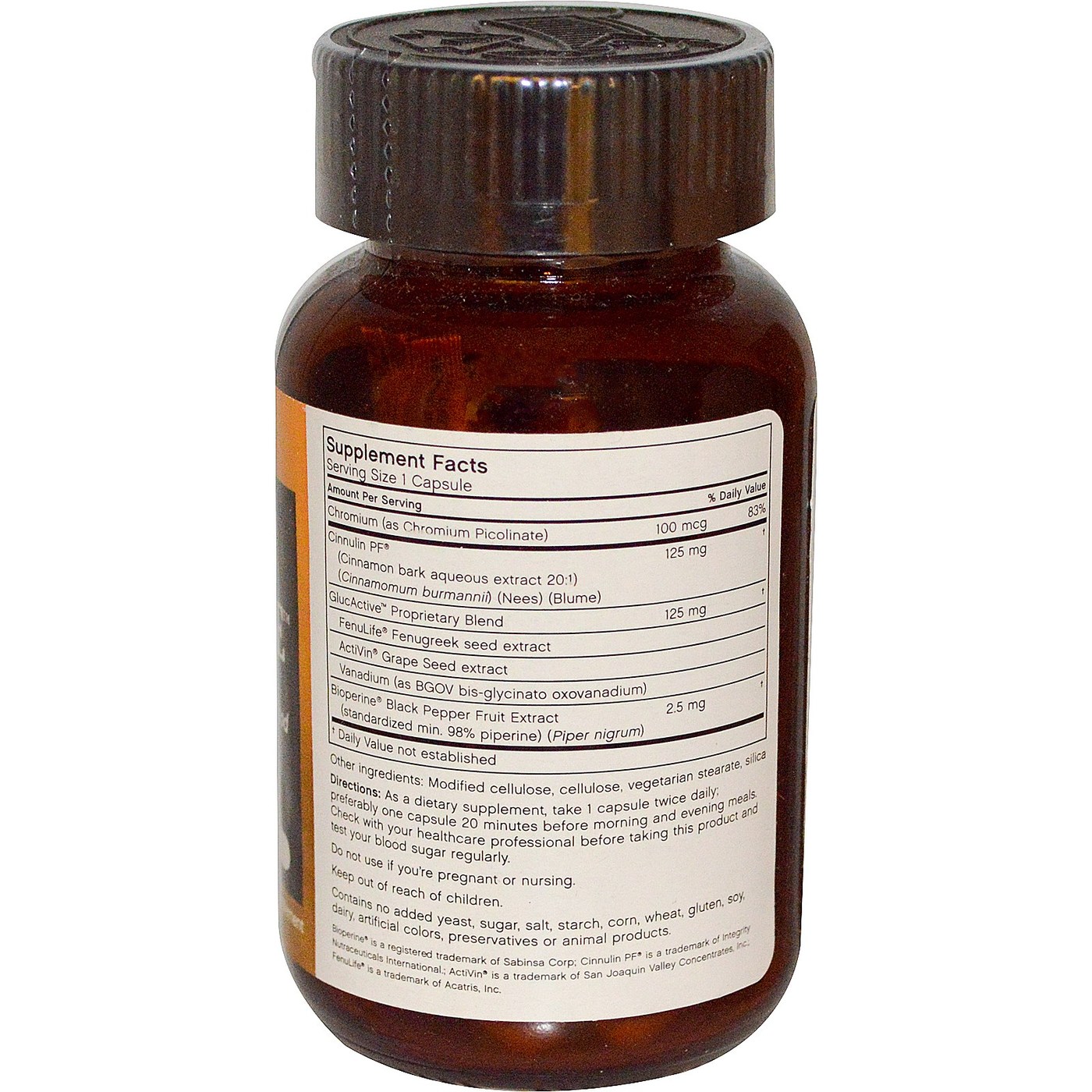 Futurebiotics CinnaCARE 60 Cápsulas - Imagem 2