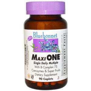 Bluebonnet Nutrition, Maxi One, Multivitamínico Diário Único, 90 Cápsulas