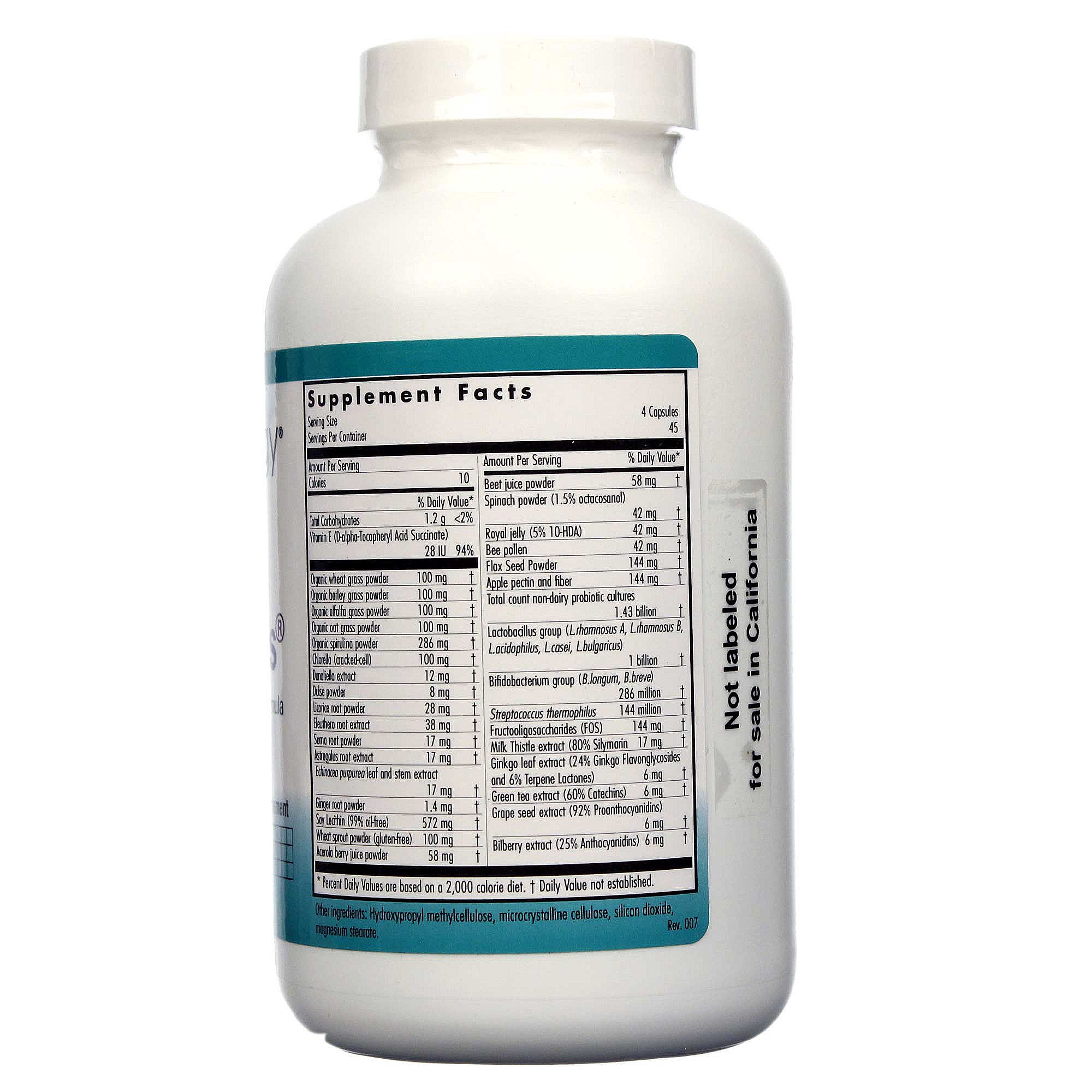 Nutricology ProGreens 180 Cápsulas - Imagem 2