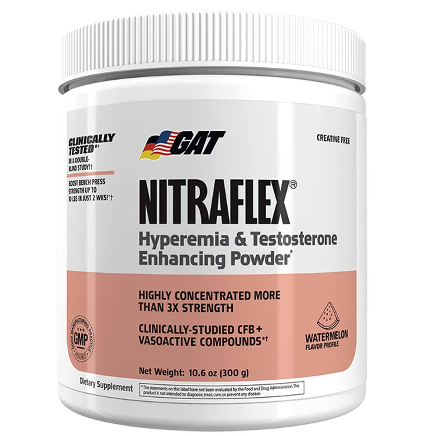 GAT Nitraflex, Melancia - 300 grams