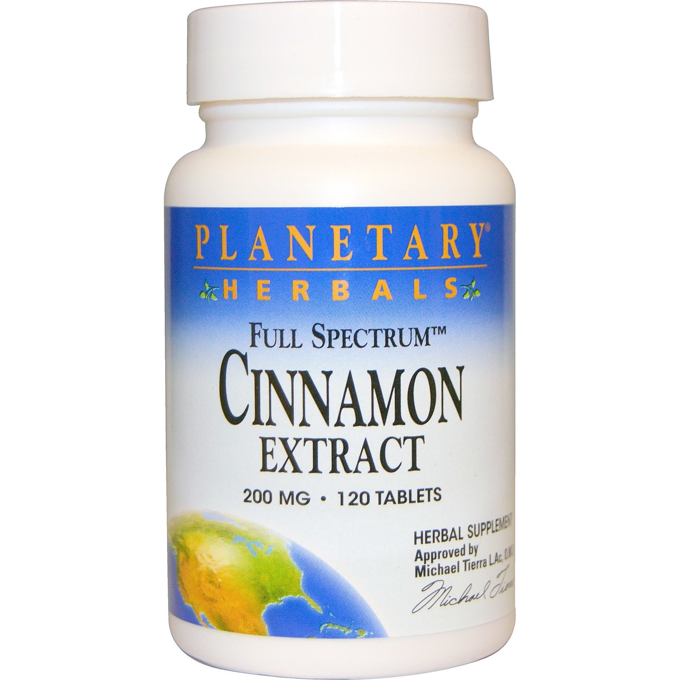 Planetary Formulas Full Spectrum Canela Extrato 120 Tabletes
