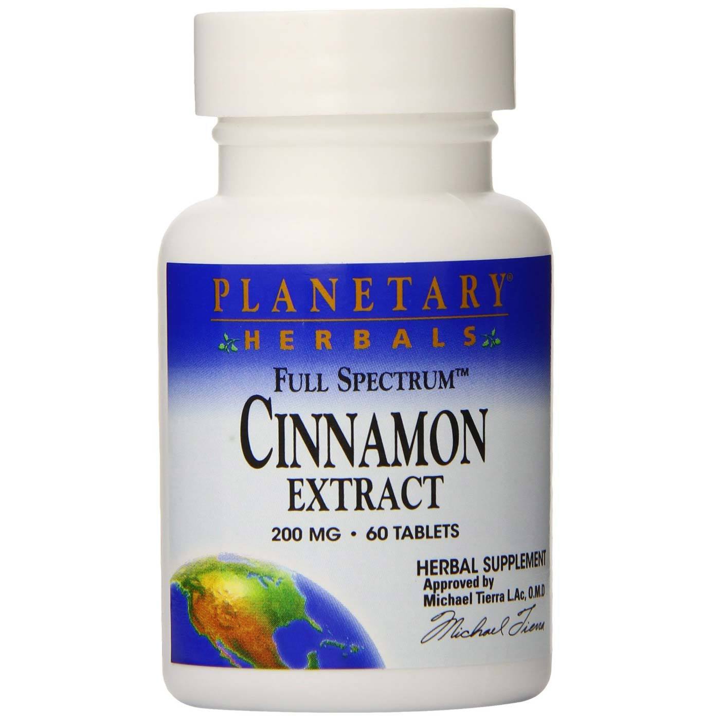 Planetary Formulas Full Spectrum Canela Extrato 60 Tabletes