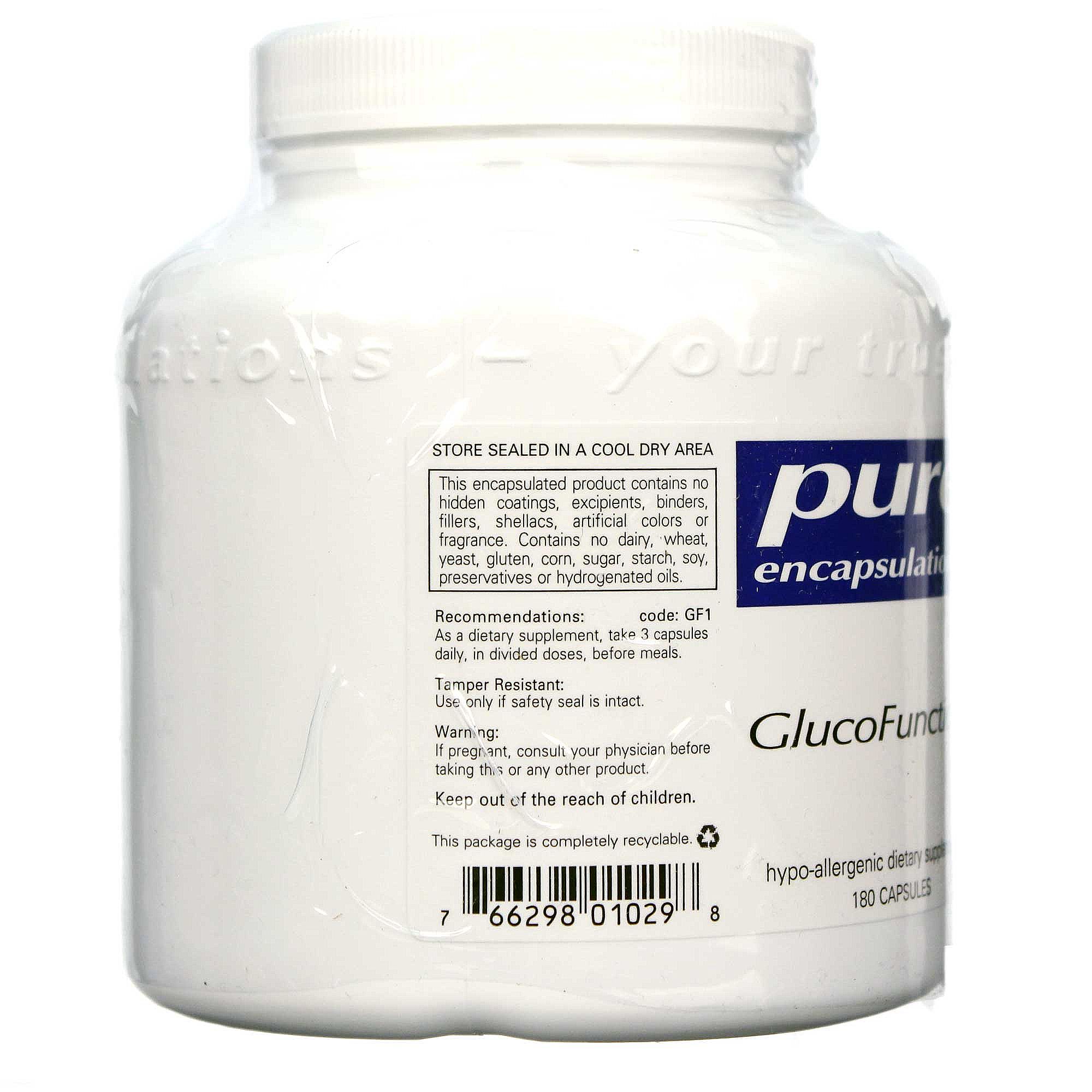 Pure EnCápsulasulations GlucoFunction 180 Cápsulas Vegetarianas - Imagem 3