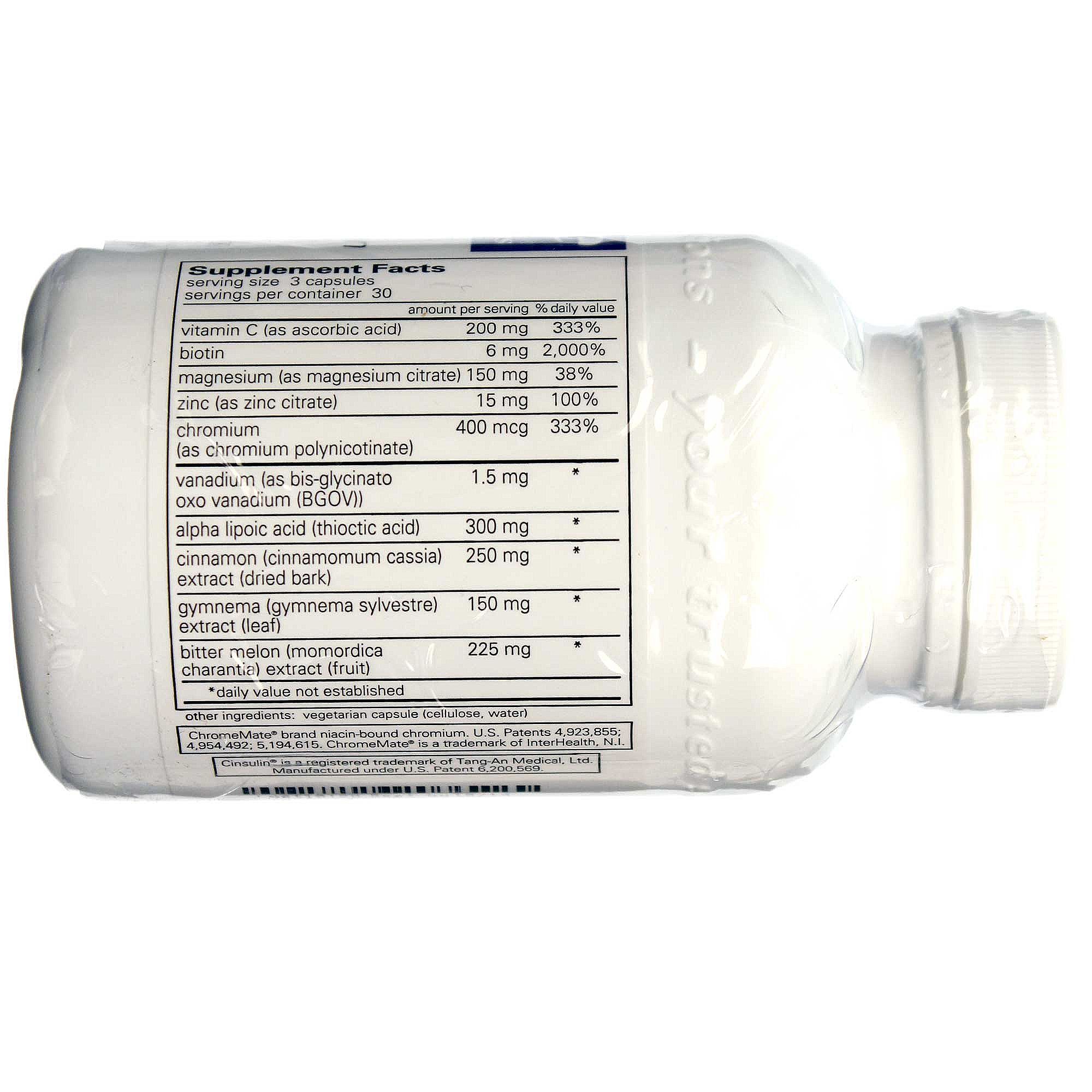 Pure EnCápsulasulations GlucoFunction 90 Cápsulas Vegetarianas - Imagem 2