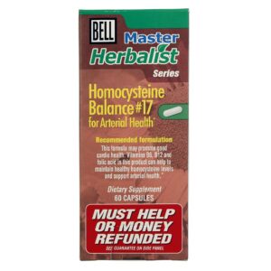 Bell A homocisteína Balance 60 Cápsulas