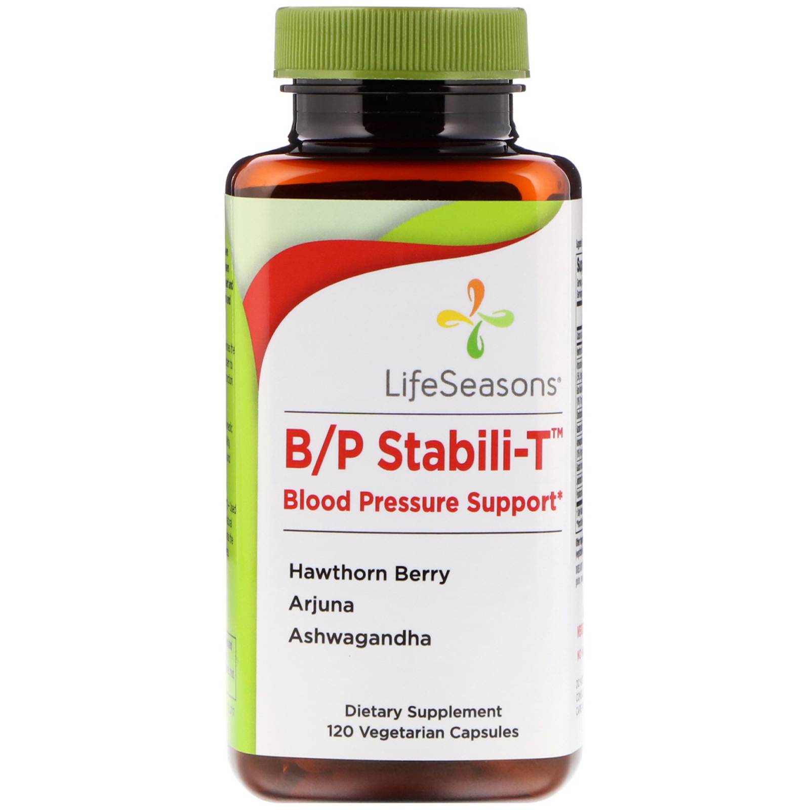 Life Seasons, B/P Stabili-T Blood Pressure Support, 120 Vegetarian Capsules