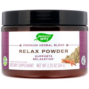 Comprar nature's way, premium herbal blend, relax powder, 2. 25 oz (64 g) preço no brasil outras ervas em promoção suplemento importado loja 49 online promoção - 26 de setembro de 2022