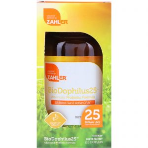 Comprar zahler, biodophilus25, advanced probiotic formula, 120 capsules preço no brasil probióticos suplemento importado loja 31 online promoção - 10 de agosto de 2022