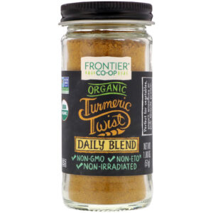 Frontier Natural Products, Organic Turmeric Twist, Daily Blend, 1.80 oz (51 g)