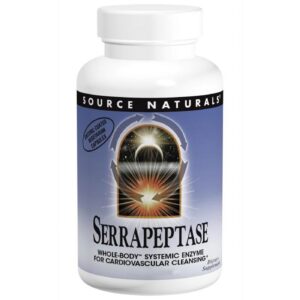 Source Naturals Serrapeptase Vegetarian - 120 Cápsulas Vegetarianas