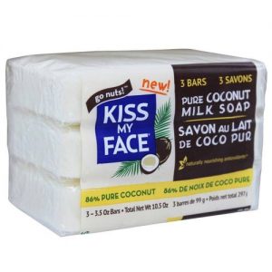 Comprar kiss my face coconut milk bar soap - 3 - 3. 5 oz barras preço no brasil sabonetes / banho suplemento importado loja 85 online promoção - 26 de março de 2024