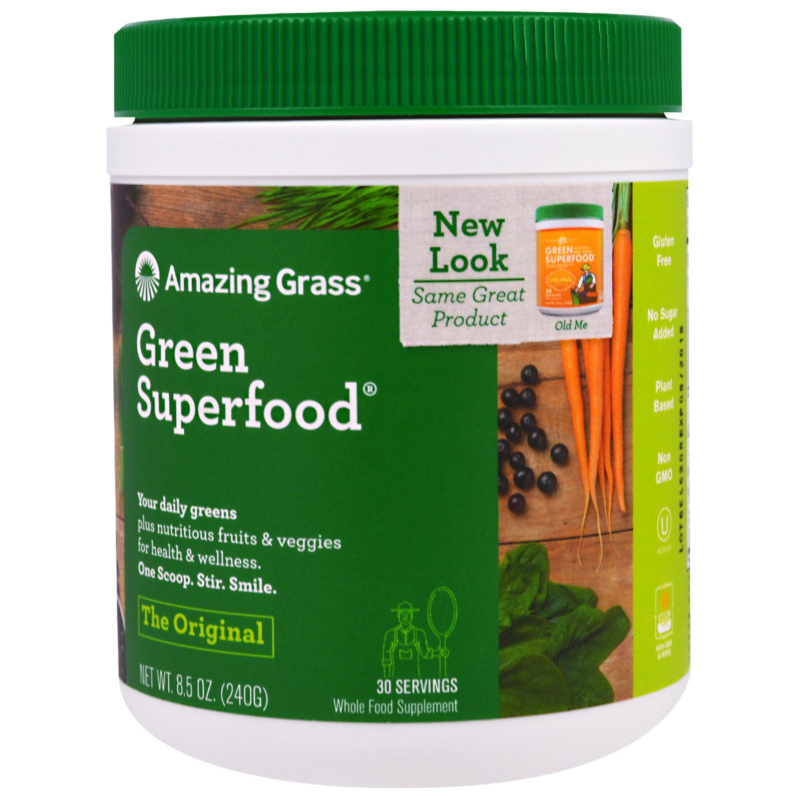 Amazing Grass, Superalimento Verde Original, 8.5 oz (240 g)