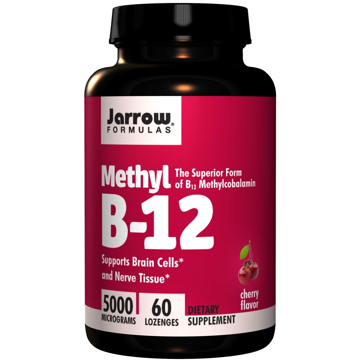 Jarrow Formulas, Metil B-12 5000 mcg - 60 Pastilhas