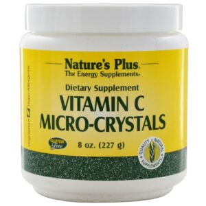 Nature's Plus Vitamina C micro-cristais 8 Oz