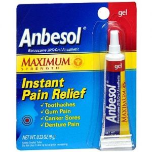 Comprar anbesol anbesol gel, força máxima - 1 tube preço no brasil cuidados oral suplemento importado loja 23 online promoção - 25 de setembro de 2022