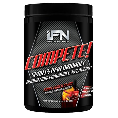 iForce Nutrition Compete, Fruit Punch Slam - 10.6 oz