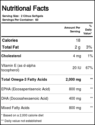 Omega Angel Óleo de Peixe Alta Potência Gym Angel Orange 120 Cápsulas em Gel - Imagem 2