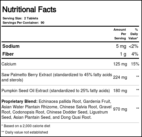 Planetary Formulas Saw Palmetto 180 Tabletes clássico - Imagem 4