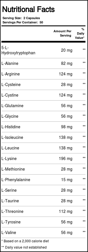 Nutricology Grátis Aminos 100 Cápsulas - Imagem 5