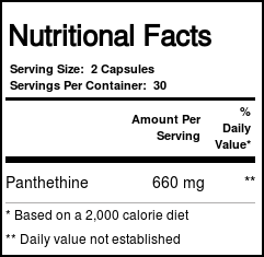 Nutricology Pantethine 60 Cápsulas Vegetarianas - Imagem 4