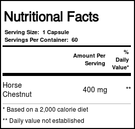 Solaray Castanha de Cavalo Extract 60 Cápsulas - Imagem 4