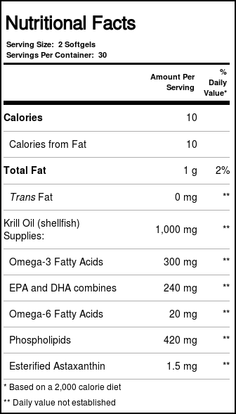 Life-Flo Poder de Krill 60 Cápsulas - Imagem 3