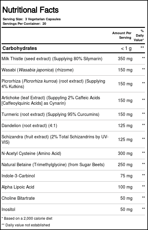 Natural Balance Sense Fígado 60 Cápsulas Vegetarianas - Imagem 5