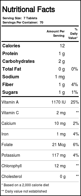 Pines International Cevada Grass em pó 500 mg 500 Tabletes - Imagem 2