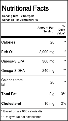 Health From the Sun PFO Pure óleo de peixe laranja 90 Cápsulas - Imagem 4