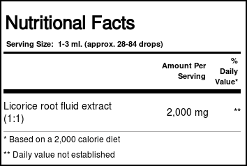 Nature's Answer Raiz de alcaçuz AF Sem Álcool 1 oz - Imagem 3