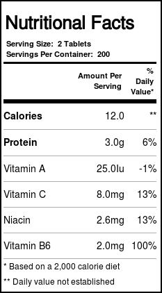 Universal Nutrition Beef Aminos 400 Tabletes - Imagem 3